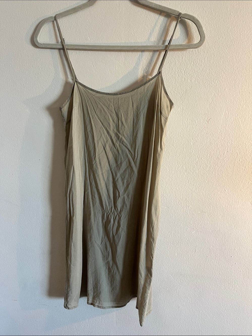 SILKDress with Spaghetti Straps